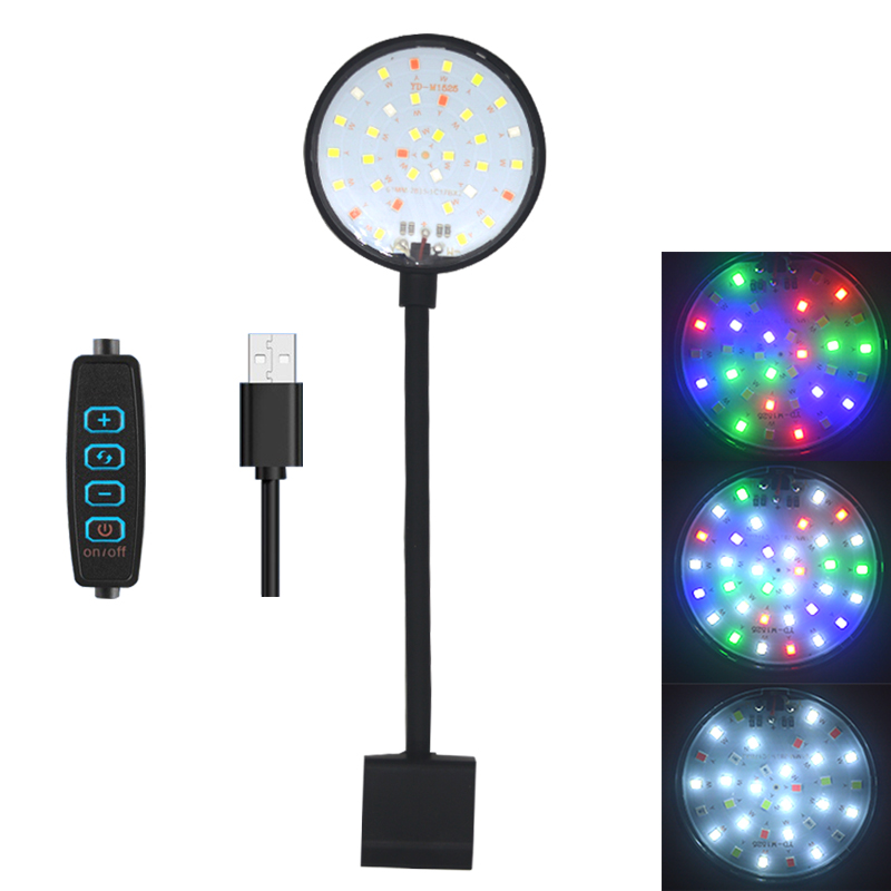 Aquarium Fish Enrichment - USB 수족관 LED 램프 어항 조명