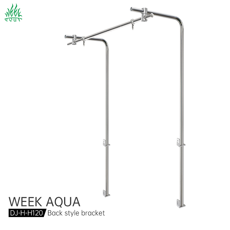 Aquarium Fish Light Lamp - 위카쿠아 DJ-H-H120 전문가용 스테인리스 스틸 수족관