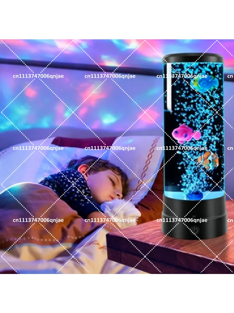 Aquarium Fish Light Lamp - 시뮬레이션 LED 전자 어항 수족관 색상변환