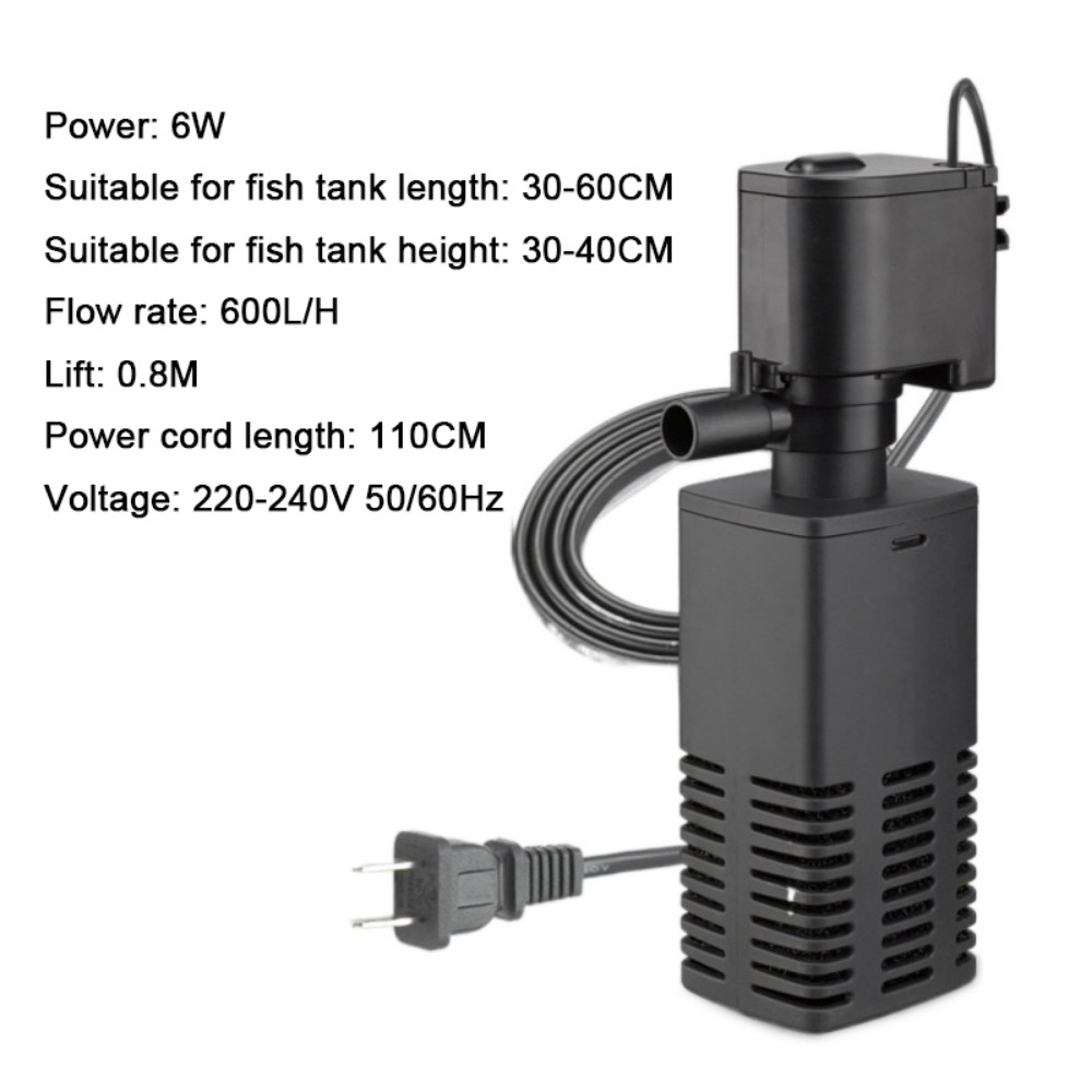 Fish Tank Filter Aquarium - 플라스틱 3 in 1 어항 필터