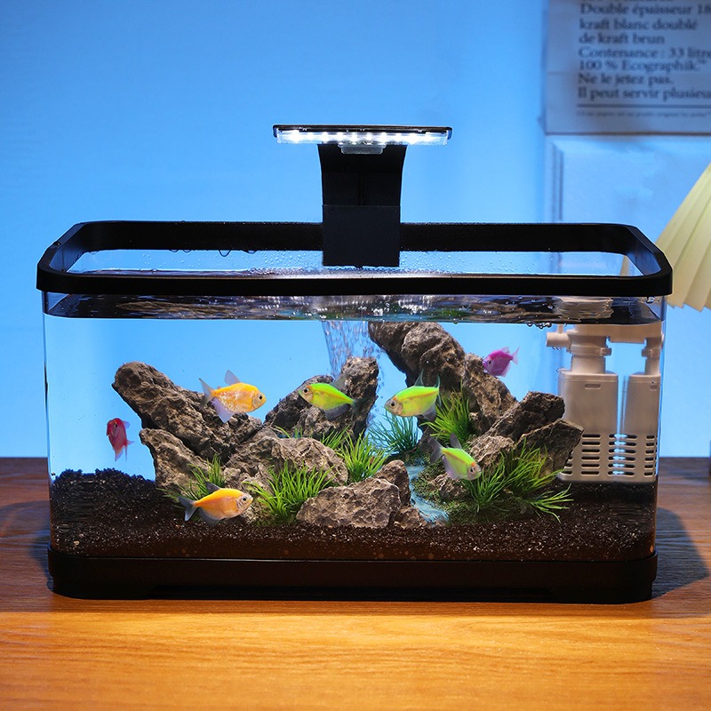 Fish Tank Filter Aquarium - 데스크탑 어항 순환 필터 수족관, 무소음