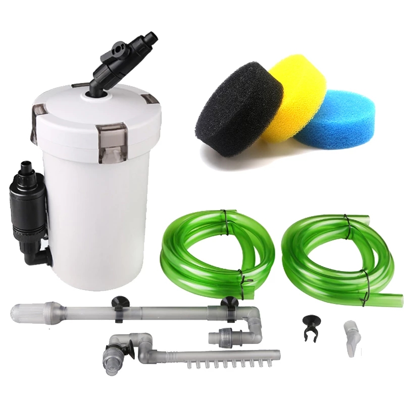 Fish Tank Filter Aquarium - 초저소음 외부 수족관 필터 버킷 HW‑602B