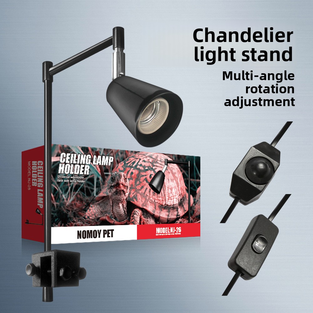 Aquarium Fish Light Lamp - 조절 가능한 클램프가 있는 NOMOY 파충류