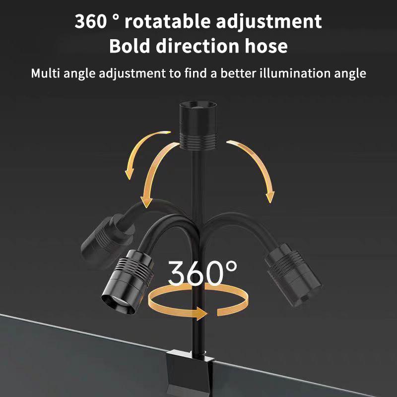 3W 남미식 수족관 스포트라이트 3색 LED 어항 램프 - Aquarium Fish Light Lamp 리뷰 및 가격