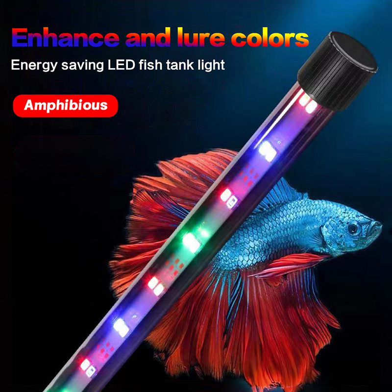 17-47CM USB 플러그 수족관 조명 LED 방수  - Aquarium Fish Light Lamp 리뷰 및 가격