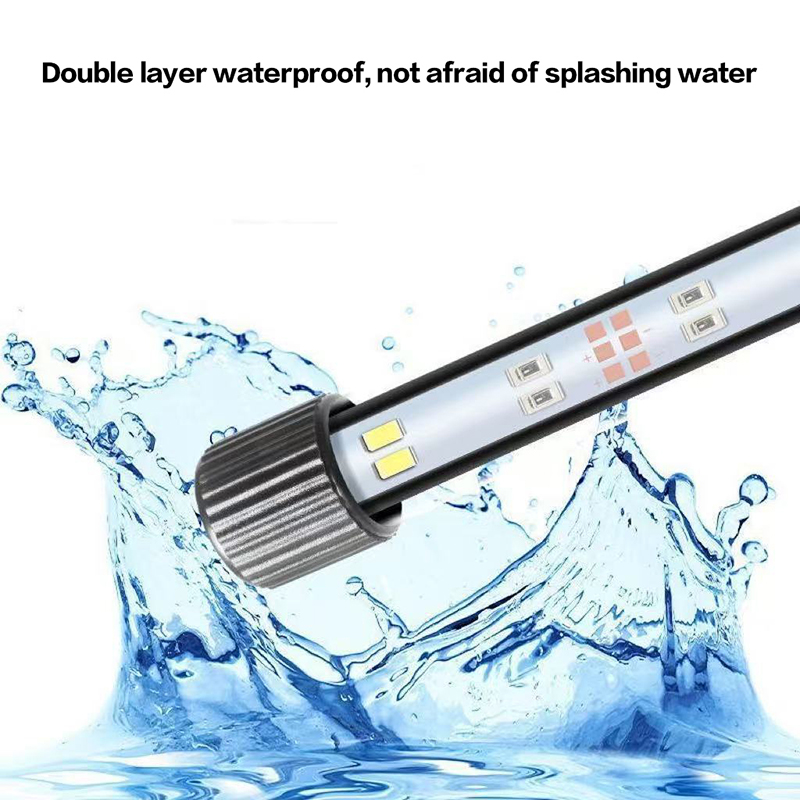 17-47CM USB 플러그 수족관 조명 LED 방수  - Aquarium Fish Light Lamp 리뷰 및 가격