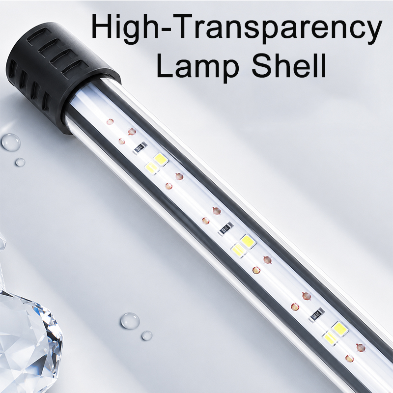 18-58cm USB 풀 스펙트럼 수족관 LED 스트립 - Aquarium Fish Light Lamp 리뷰 및 가격