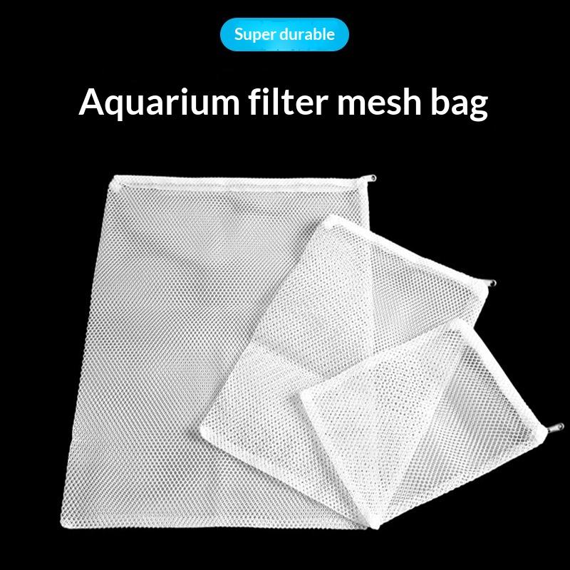 어항 필터망 가방 재사용 가능한 미세 필터 미디어 가방 - Aquarium Fish Ball 리뷰 및 가격