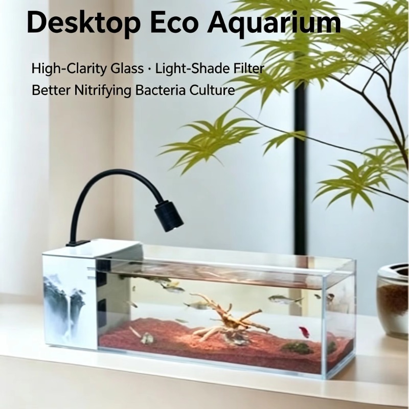 프리미엄 가정용 유리 수족관, 생태 순환 여과 시스템이 - Aquarium Fish Keeping 리뷰 및 가격