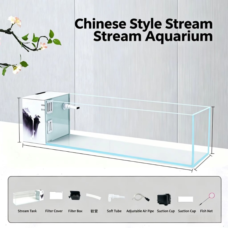프리미엄 가정용 유리 수족관, 생태 순환 여과 시스템이 - Aquarium Fish Keeping 리뷰 및 가격