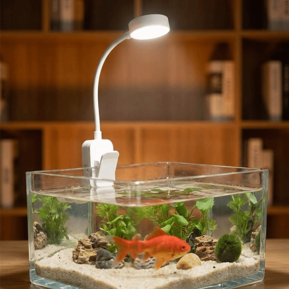 360 °   회전 가능한 어항 클립 램프, 유연한 스 - Aquarium Fish Light Lamp 리뷰 및 가격