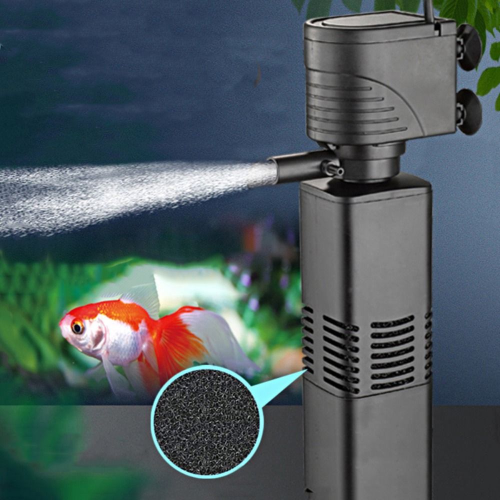 플라스틱 3 in 1 어항 필터 4/6/12/20/30 - Fish Tank Filter Aquarium 리뷰 및 가격