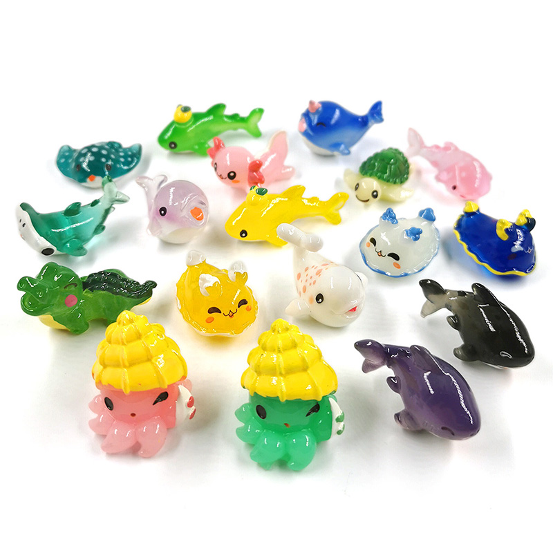 10Pcs 상어 고래 거북이 돌고래 바다 물고기 입상  - Aquarium Fish Dolphin 리뷰 및 가격