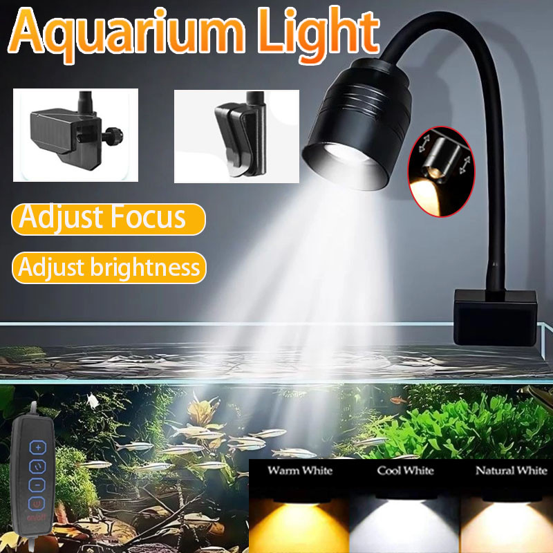 USB 수족관 조명 식물 성장 조명 초슬림 LED 3W - Aquarium Fish Light Lamp 리뷰 및 가격