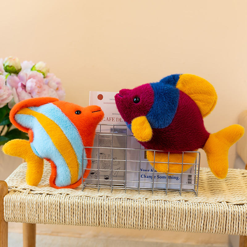 재미있는 광대어 봉제 인형 만화 열대어 봉제 인형 수족 - Aquarium Fish Keeping 리뷰 및 가격