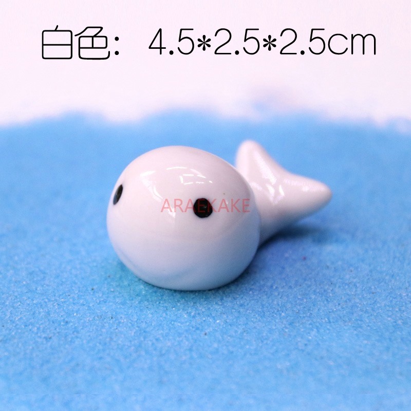 고래와 돌고래 세라믹 장식품 심플한 만화 색상 유약 수 - Aquarium Fish Dolphin 리뷰 및 가격
