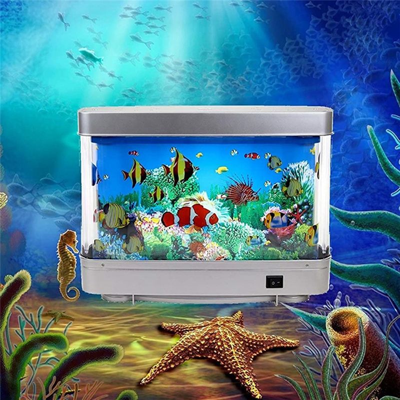 [빠른 배송] 다이나믹 가상 해양 LED 어항 램프 돌 - Aquarium Fish Dolphin 리뷰 및 가격