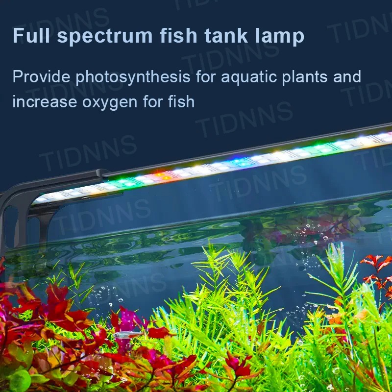 수족관 LED 식물 성장 조명, 확장 가능한 방수 클립 - Aquarium Fish Light Lamp 리뷰 및 가격