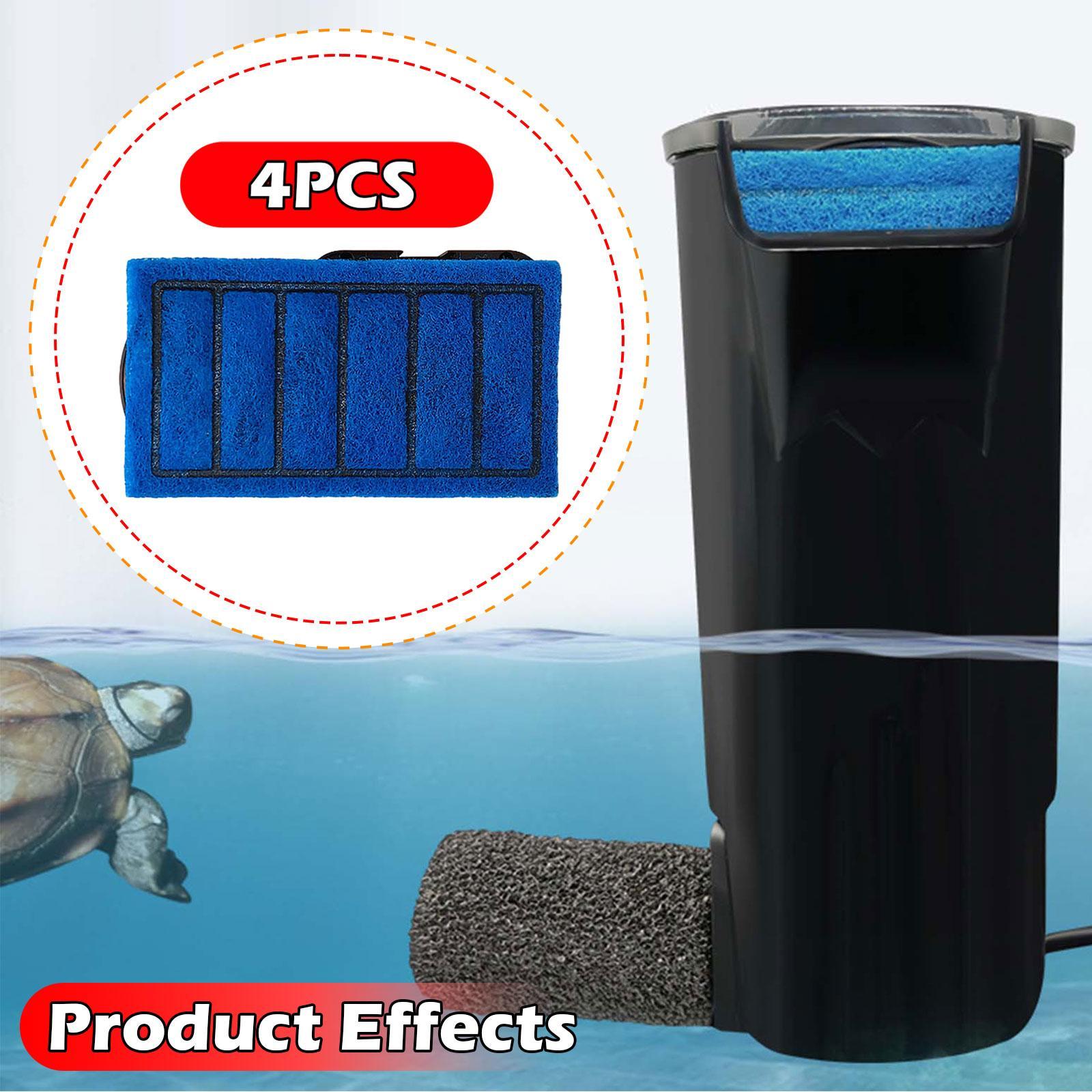 4 조각 탱크 필터 카트리지 설치가 용이한 액세서리 5 - Fish Tank Filter Aquarium 리뷰 및 가격